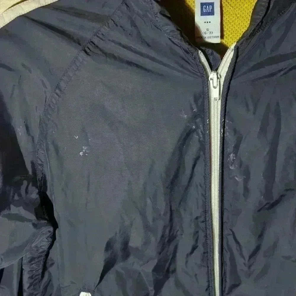 Gap wind breaker, small, blue and yellow - Picture 4 of 5
